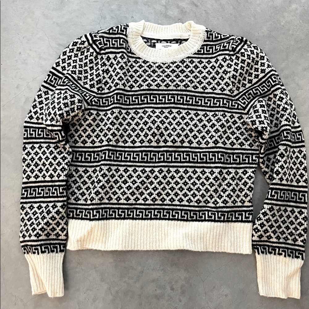 Isabel Marant Etoile wool crew neck sweater size 42 (fits like 40). Gently used.